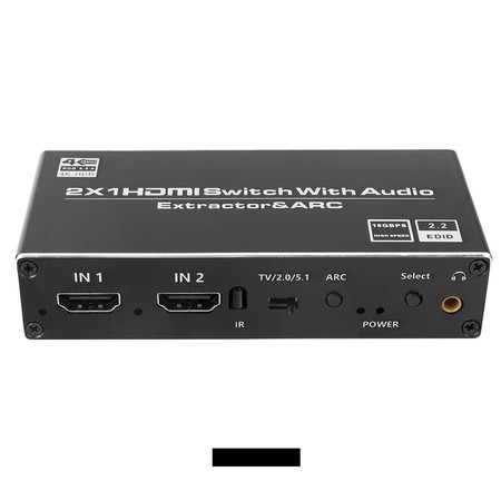 Extraktor 2x HDMI-HDMI + Audio ARC 4K SPH-SAE07