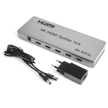 HDMI 1x4-Verteiler SPH-RS104_V46 4K 60 Hz CEC