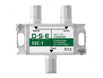 RTV/SAT-Kombinator x1 DSE SSC1 für Einzel