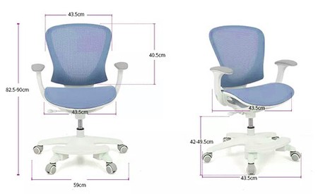 Spacetronik XD verstellbarer Kinder-Drehstuhl SPC-XD02N