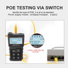 Profesjonalny tester PoE kabli sieciowych Noyafa NF-488