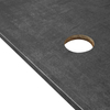 Universal-Schreibtischplatte 158x80x1,8cm Cascade Schwarz
