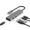 Adapter HUB 5in1 USB-A und USB-C auf USB 3.2 SPU-M16