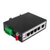 Industrieller PoE-Switch 4x 10/100M + 1x RJ45 Uplink