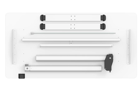 Spacetronik Moris 121BB 120x60 elektrischer Schreibtisch