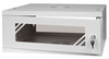 Szafa RACK 19'' 4U 350mm SZARA Szklane drzwi