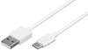 USB-C - Apple Lightning Kabel Goobay Schwarz 1m