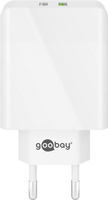 Ładowarka sieciowa 2x USB QC 3.0 28W Goobay biała