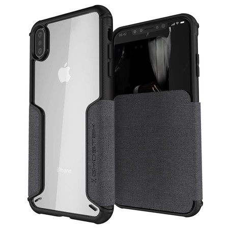 Etui Exec 3 Apple iPhone Xs Max grau
