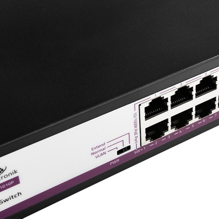 10-Port 100Mbps POE 120W SWITCH SP-SF1010P