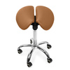 Ergonomiczny taboret obrotowy Spacetronik Sella (brązowy)