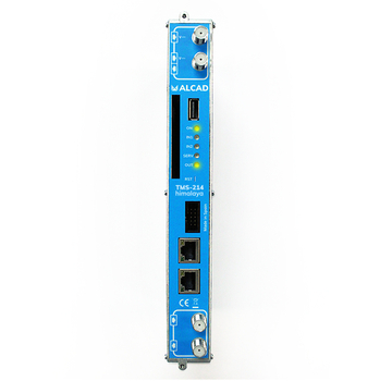 ALCAD TMS-214 4xDVB-S/S2/S2X CI-Transmodulator