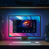 TV-Hintergrundbeleuchtung VESA Spacetronik Glow Three 27