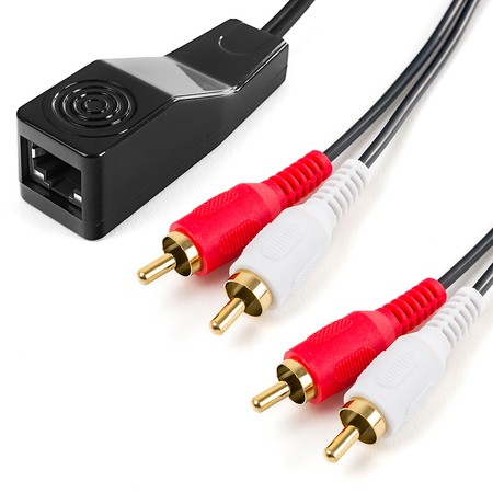 Audio-Verlängerung 2RCA über LAN-Kabel SPA-A03