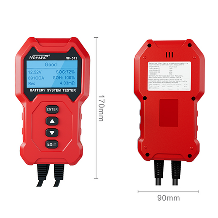 Noyafa professioneller Batterie-Tester NF-512