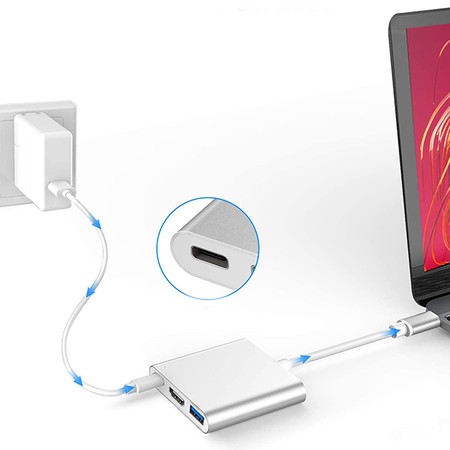 Multiport USB-C zu HDMI + USB + USB-C SPU-M05