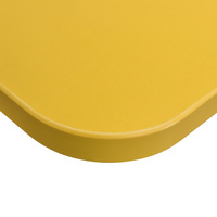 Universal-Schreibtischplatte 120x60x18 cm Senf