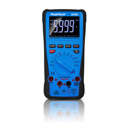 PeakTech 2035 Digital-Multimeter 10A 1000V USB DCV