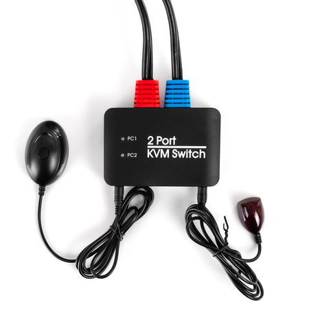 USB + HDMI 2/1 Spacetronik KVM-Umschalter SPH-KVM21