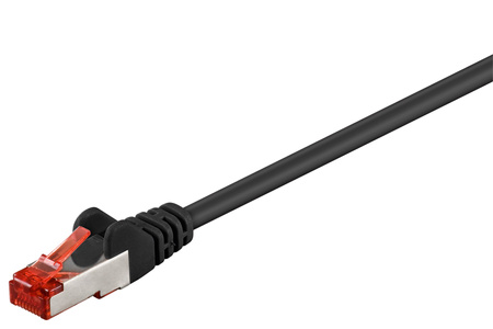 LAN Patchcord CAT 6 S/FTP LSZH schwarz 15m