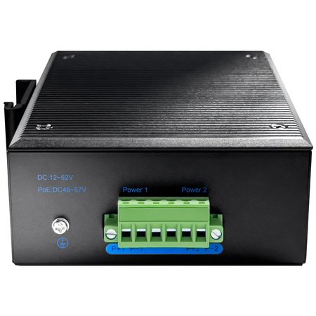 6-portowy przełącznik SWITCH przemysłowy POE 4x RJ45 gigabit 2x SFP  cudy IG1004S2P