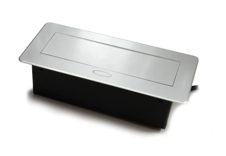 Gniazda blatowe otwierane chowane w blat Spacetronik SPS-D33S V2 OUTLET