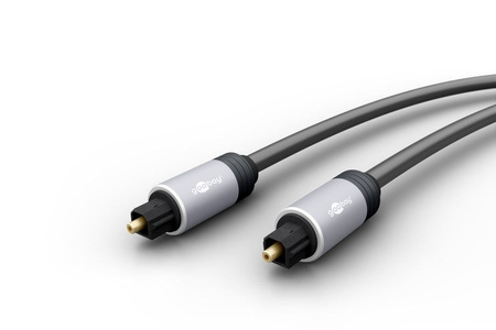 Kabel DP DisplayPort 1.4 8K 60Hz 4K 144Hz GoobayPlus oplot tekstylny szaro-czarny 1m