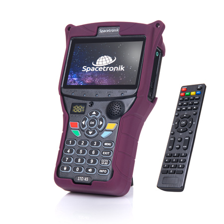 Miernik satelitarny STC-45 DVB-S2+T2/C Combo LIVE CCTV