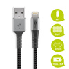 Kabel USB 2.0 - Apple Lightning Plug (8-pin) OPLOT TEKSTYLNY Goobay 0,5m