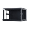 Maskownica do szaf Rack 19" Spacetronik 1U CZARNA