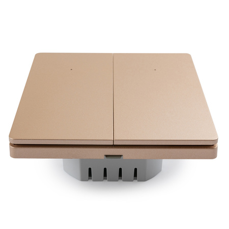 Przełącznik Smart 2x TUYA SL-ES21 Golden Charm