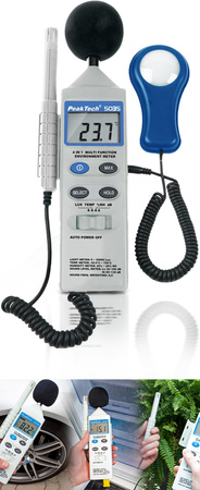 Miernik Środowiskowy PeakTech 4w1 5035