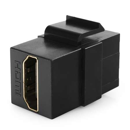 Keystone-HDMI-Stecker - HDMI-Rohr schwarz - zdjęcie 2
