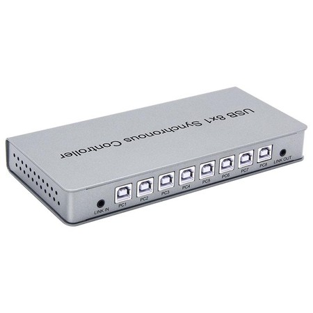 Spacetronik SPU-81SW PRO USB 8/1 KVM-Umschalter