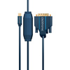 CLICKTRONIC DisplayPort DP mini - DVI-D 1m Kabel
