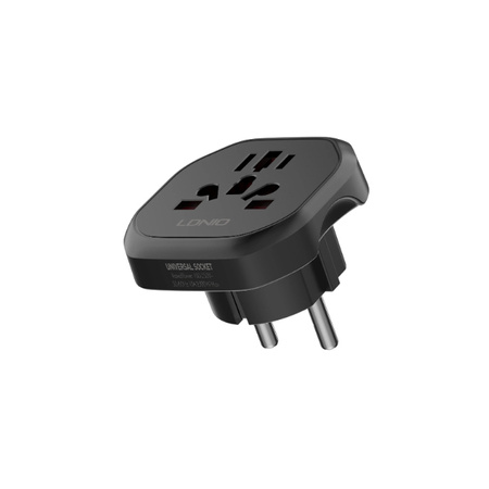 Uniwersalny elektryczny adapter do Polski 2500W UK EU US AU LDNIO Z7
