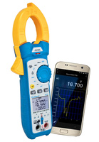Cyfrowy Miernik Cęgowy z Bluetooth i pomiarem temperatury 1000 A/V PeakTech 1670