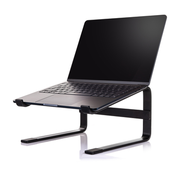 Wysoka podstawka pod laptopa Spacetronik czarna