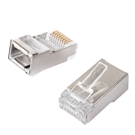 RJ45 Kat. 5e FTP Stecker NC-RJ455FT-0 25St