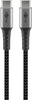 Kabel USB-C 2.0 0,48 Gb/s OPLOT TEKSTYLNY Goobay 1m