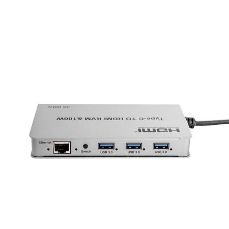 USB-C auf HDMI KVM Adapter 100W 4K 60Hz SPU-M17