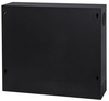 19'' 2U Rackmount-Gehäuse 350x130mm BLACK vertikal