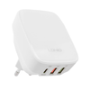 32W 3 Port USB Ladegerät PD QC Ldnio Q334 weiß