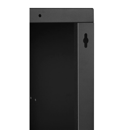 RACK 19'' 9U 600x450mm SCHWARZ Stahltür