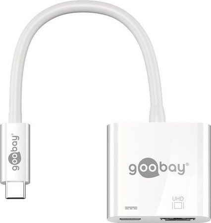 USB-C auf HDMI + USB-C PowerDelivery Adapter Goobay