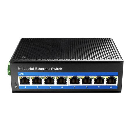 PoE SWITCH 8-port IG100P 8x30W 1Gbps industriell