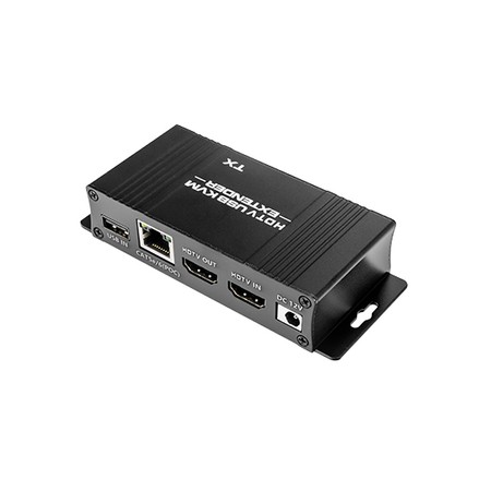 HDMI KVM auf LAN-RJ45 USB Konverter 60m Spacetronik