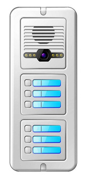 Sechs-Monitor-Türstation SAC500C