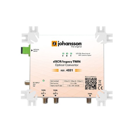 Johansson 4031 Sat+Terr optischer Multischalter