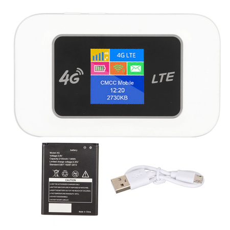 Router mobilny SIM 4G LTE Wi-Fi 4 LCD Edup EP-D523